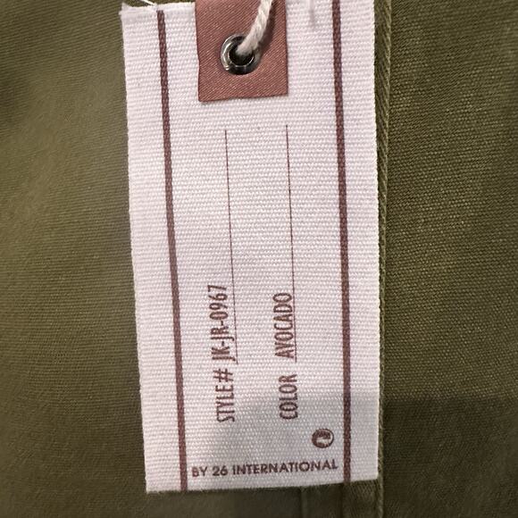 NWT Sunset Lane Womens Hooded Anorak Utility Jacket, Avocado, XLarge MSRP $63.95 - Picture 8 of 12